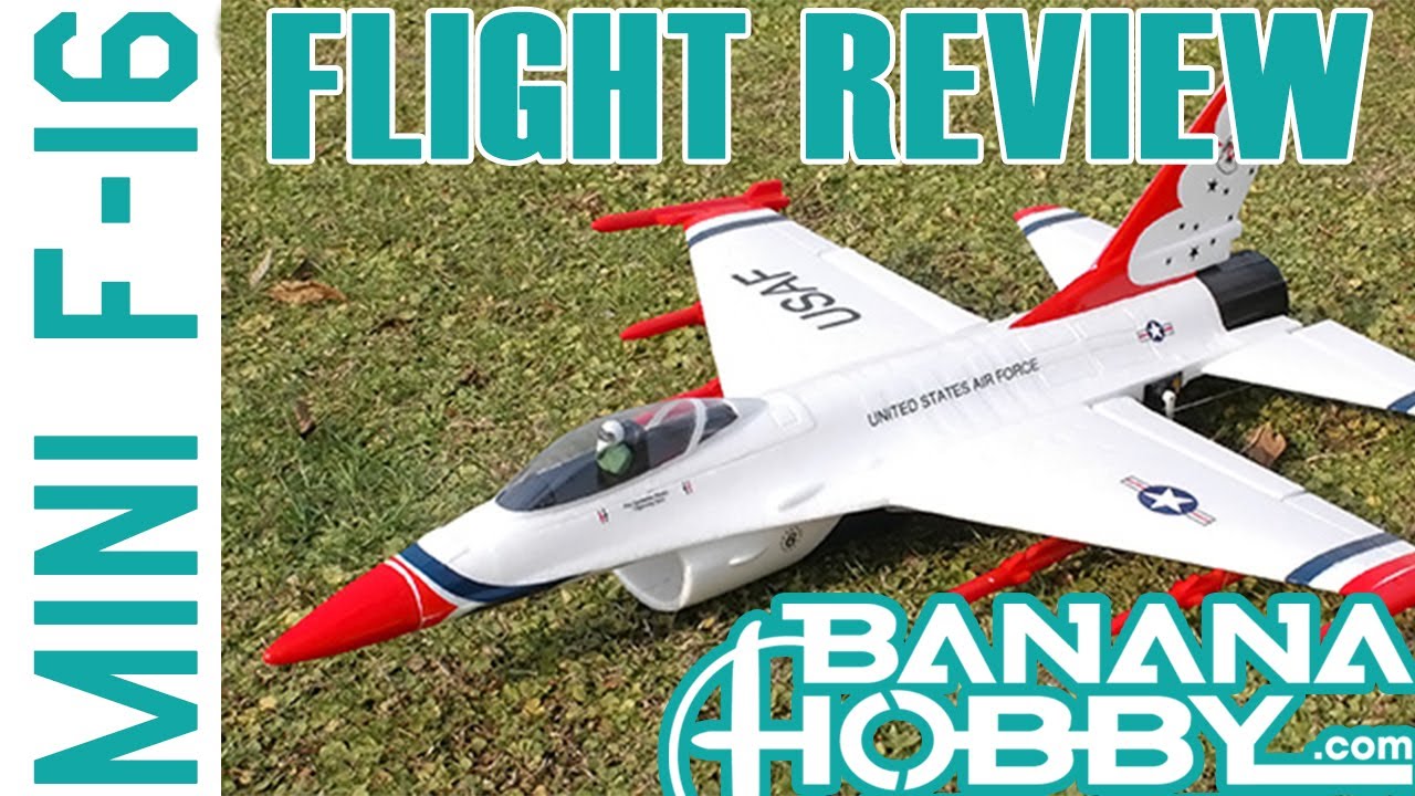 Mini F-16 V2 BlitzRCWorks | Flight Review | EDF Fighter Jet