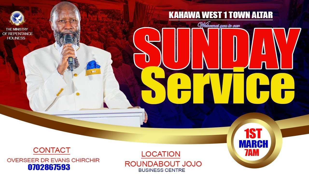 KAHAWA WEST 1 TOWN ALTAR SUNDAY SERVICE-01/03/2026