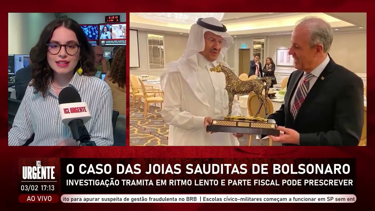 As investigações sobre o caso das joias desviadas por Jair Bolsonaro, iniciadas em 2023