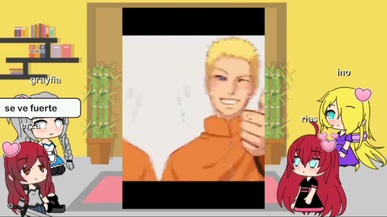 naruto harem reacciona a Naruto
