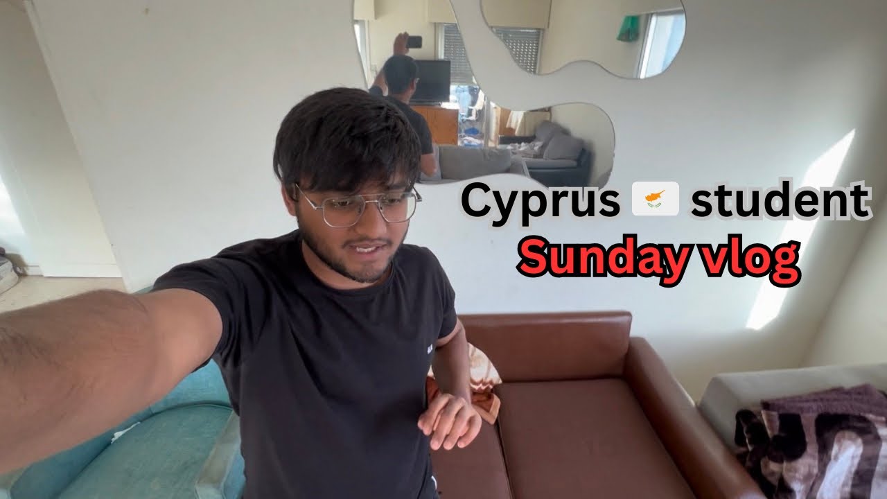 cyprus 🇨🇾 student sunday vlog