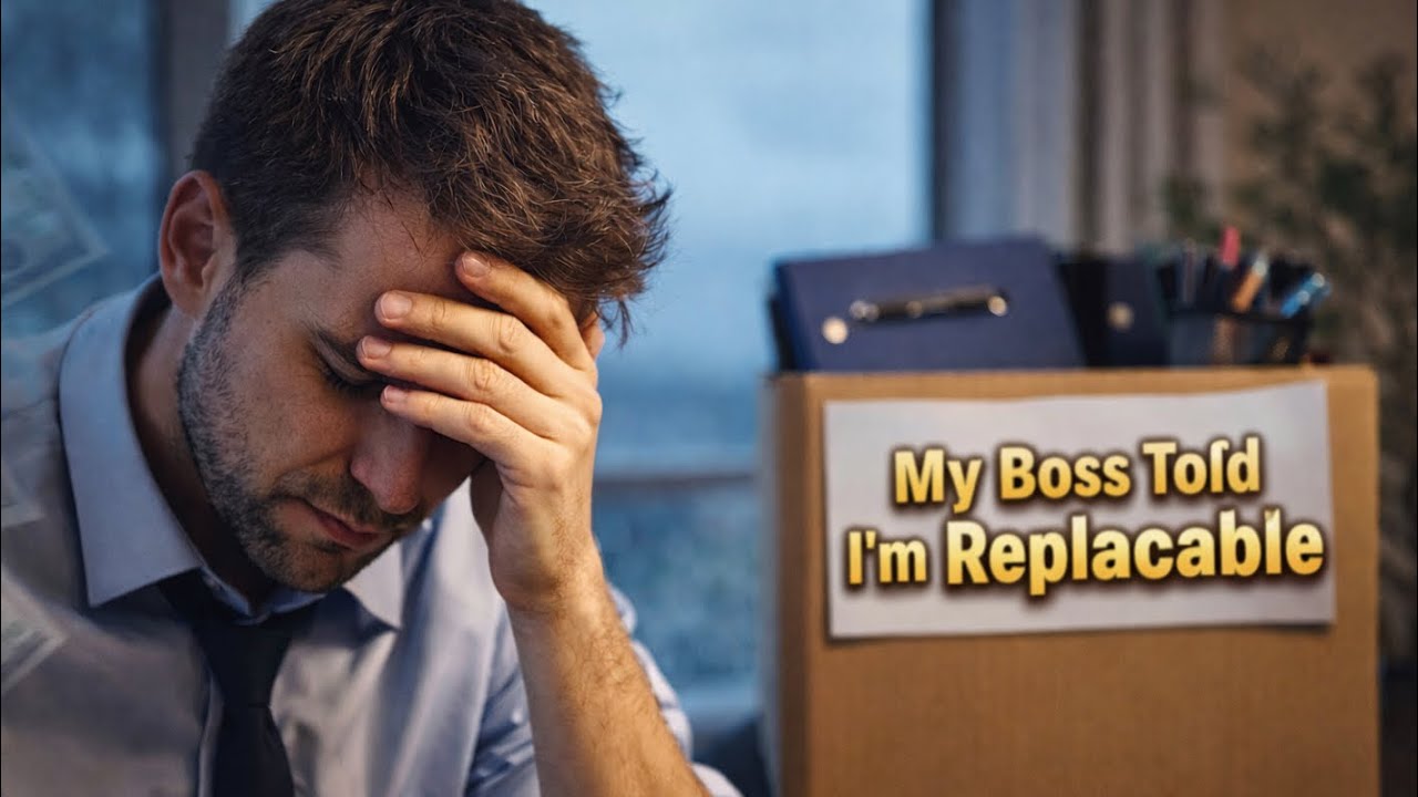 My Boss Told Me I’m Replaceable | Motivational Job Loss Story #life #untoldchapters #storytelling 