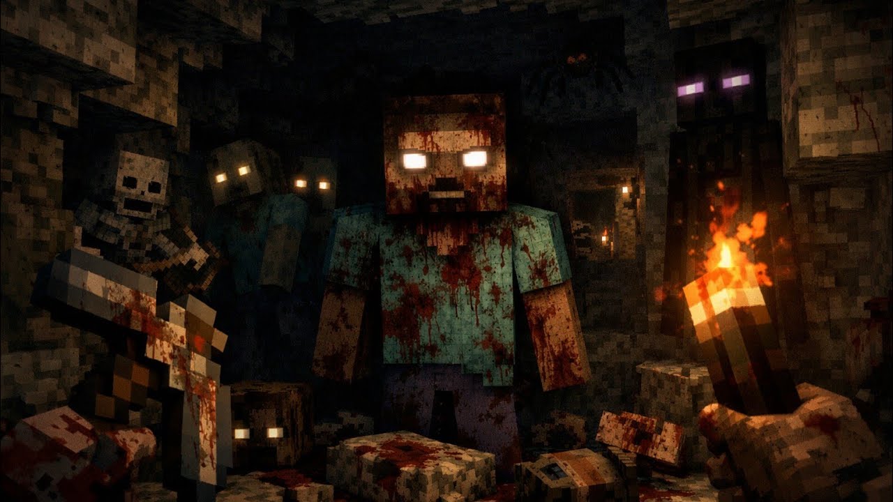Minecraft horror mod oynuyoruz