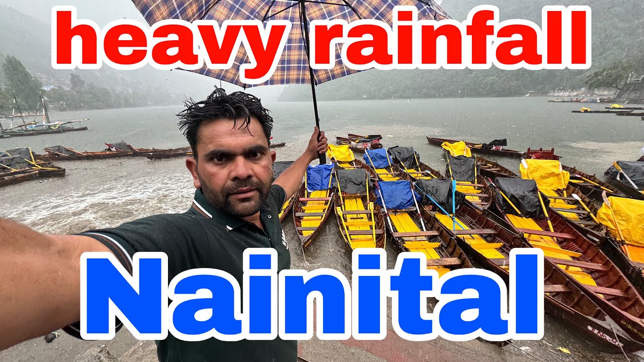 Heavy rainfall in Nainital || Conditions worsened in 2 hours with rain and wind, June 18, 2026