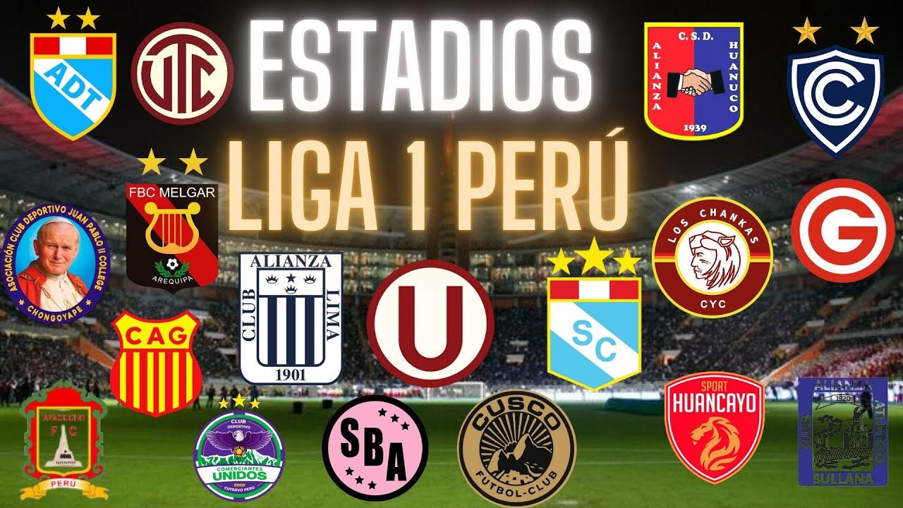 Estadios Liga 1 2025 Peru