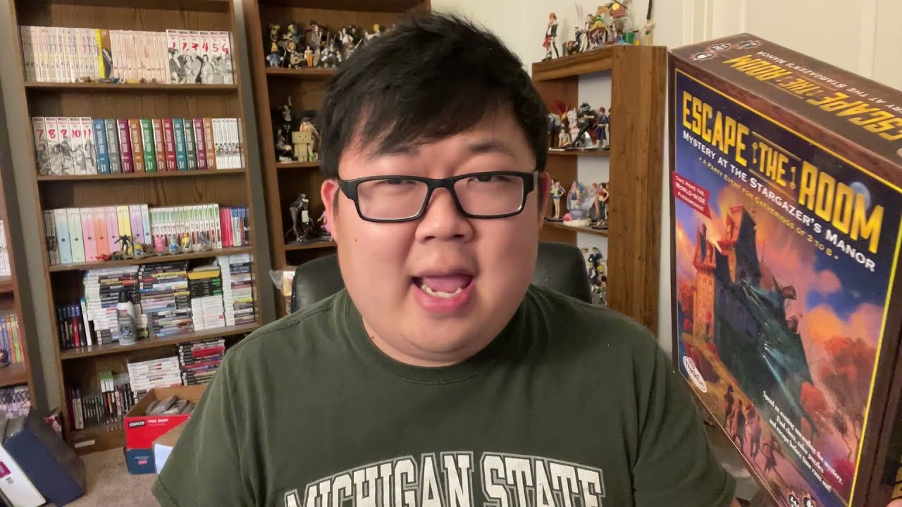 Board Game Reviews Ep #187: ESCAPE THE ROOM: MYSTERY AT THE STARGAZER'S MANOR