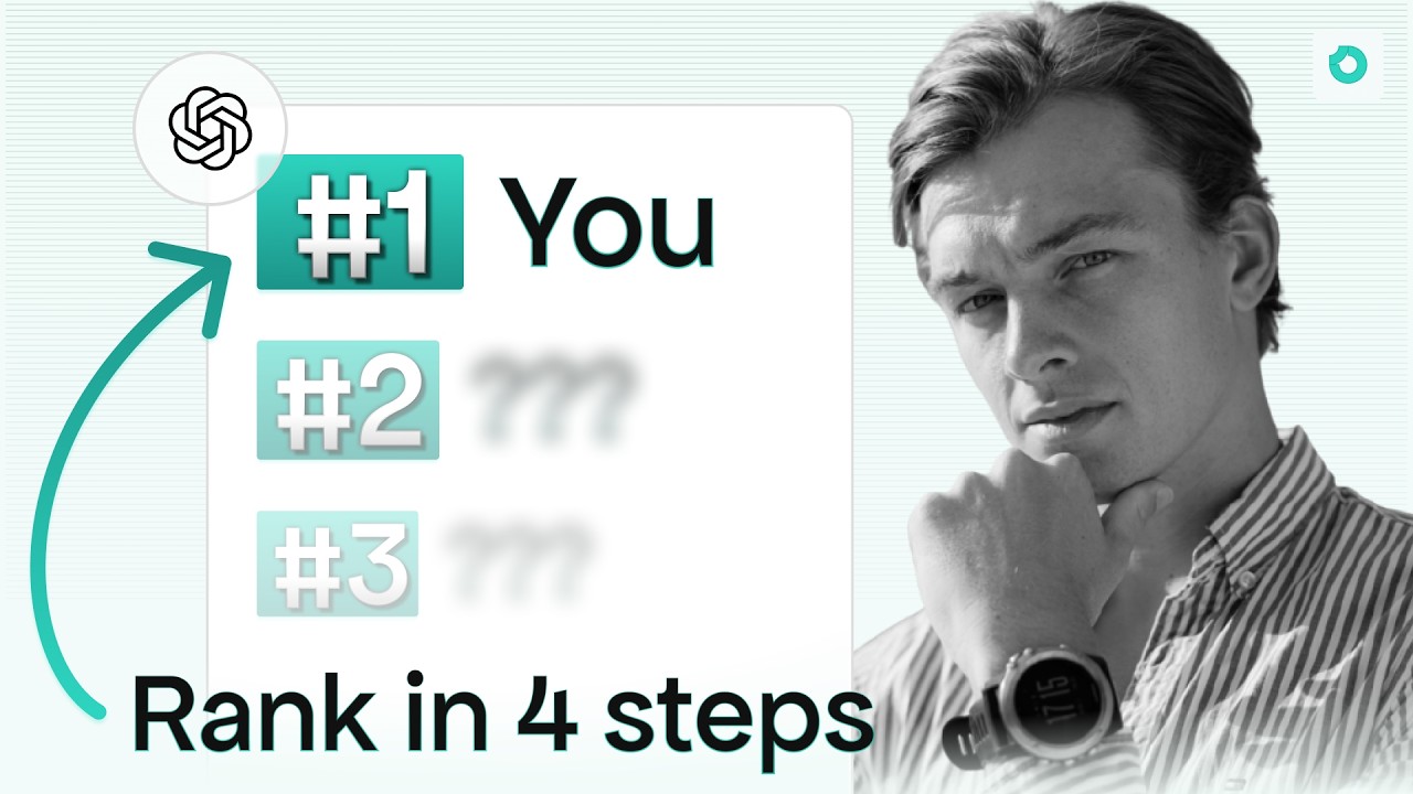How to Rank #1 in ChatGPT in 2026 | Full AI SEO Guide (watch at 2x speed!)