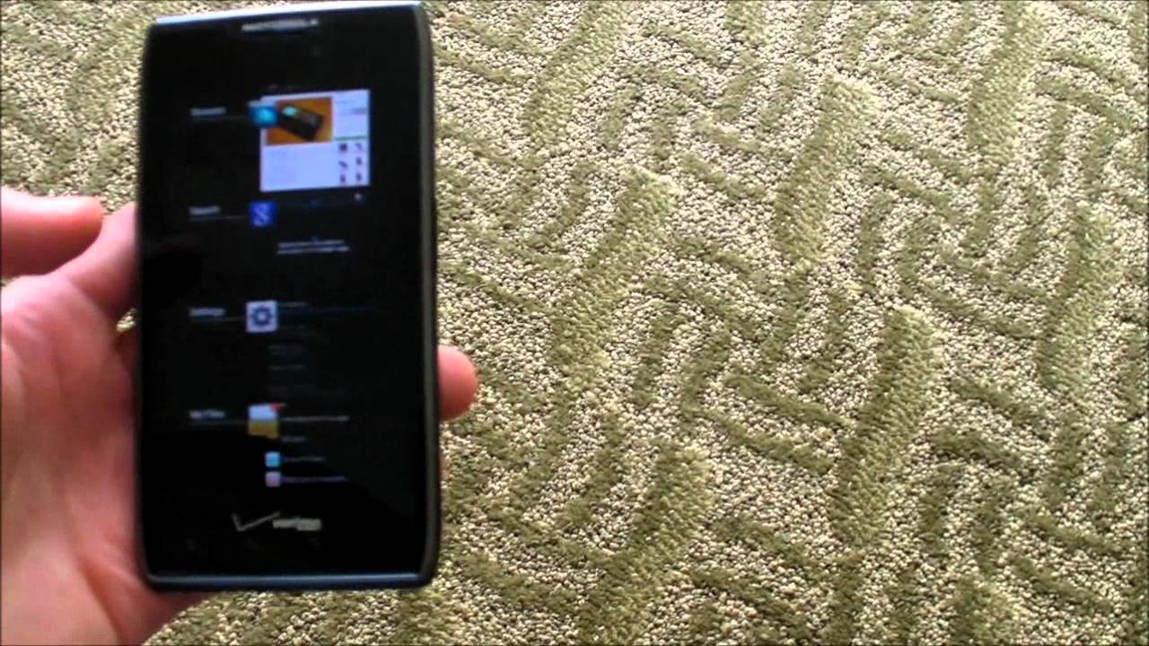 Droid RAZR MAXX ICS hands-on