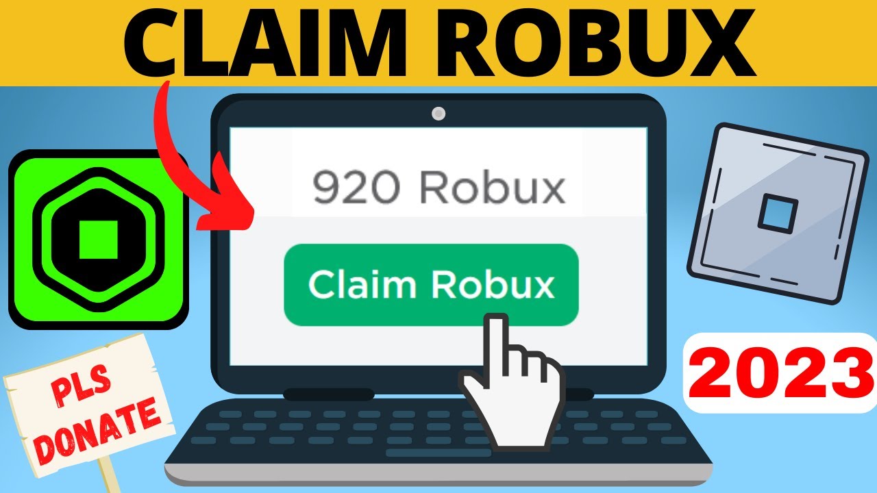 How to Claim Robux in Pls Donate - Roblox Tutorial
