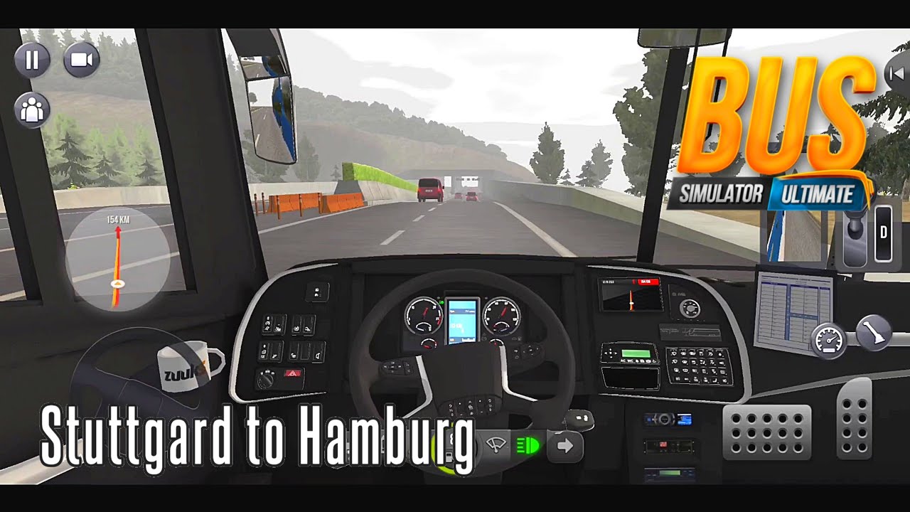 Bus Simulator Ultimate - Pov Driving in Germany with Marcopolo G7