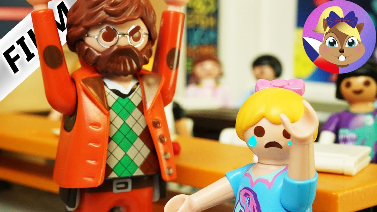 Playmobil příběh | Hanka brečí kvůli učiteli | Dostala poznámku? | Rodina Dvořákova