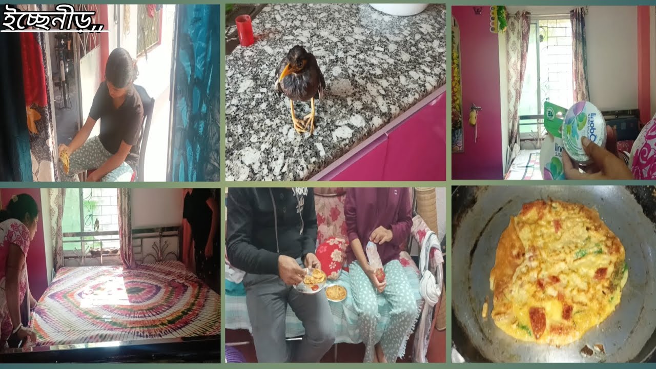 আজ সন্ধ্যার টিফিন পেয়ে বাবা মেয়ে দারুন খুশি😄😃😁 