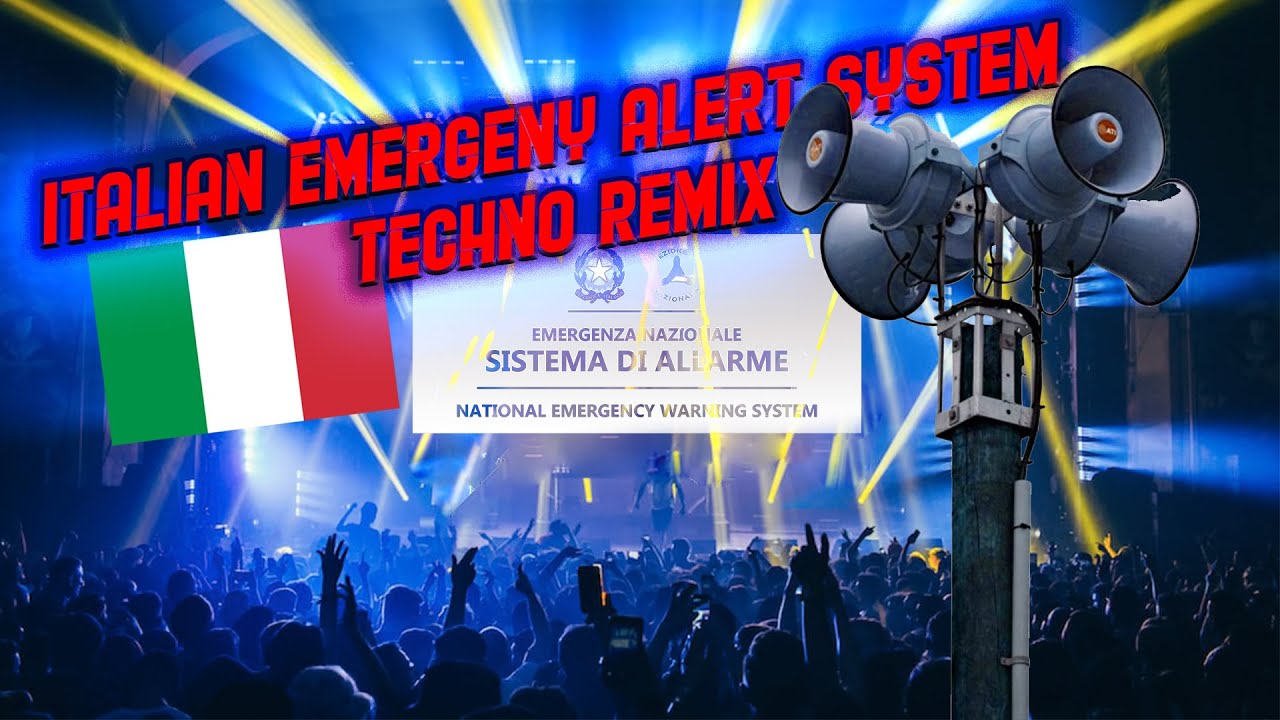 Italian Emergency Alert System remix
