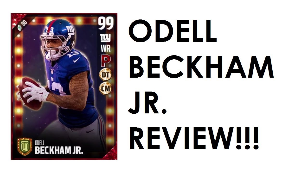How Good is 99 Overall Odell Beckham Jr? MUT 17 Card Review