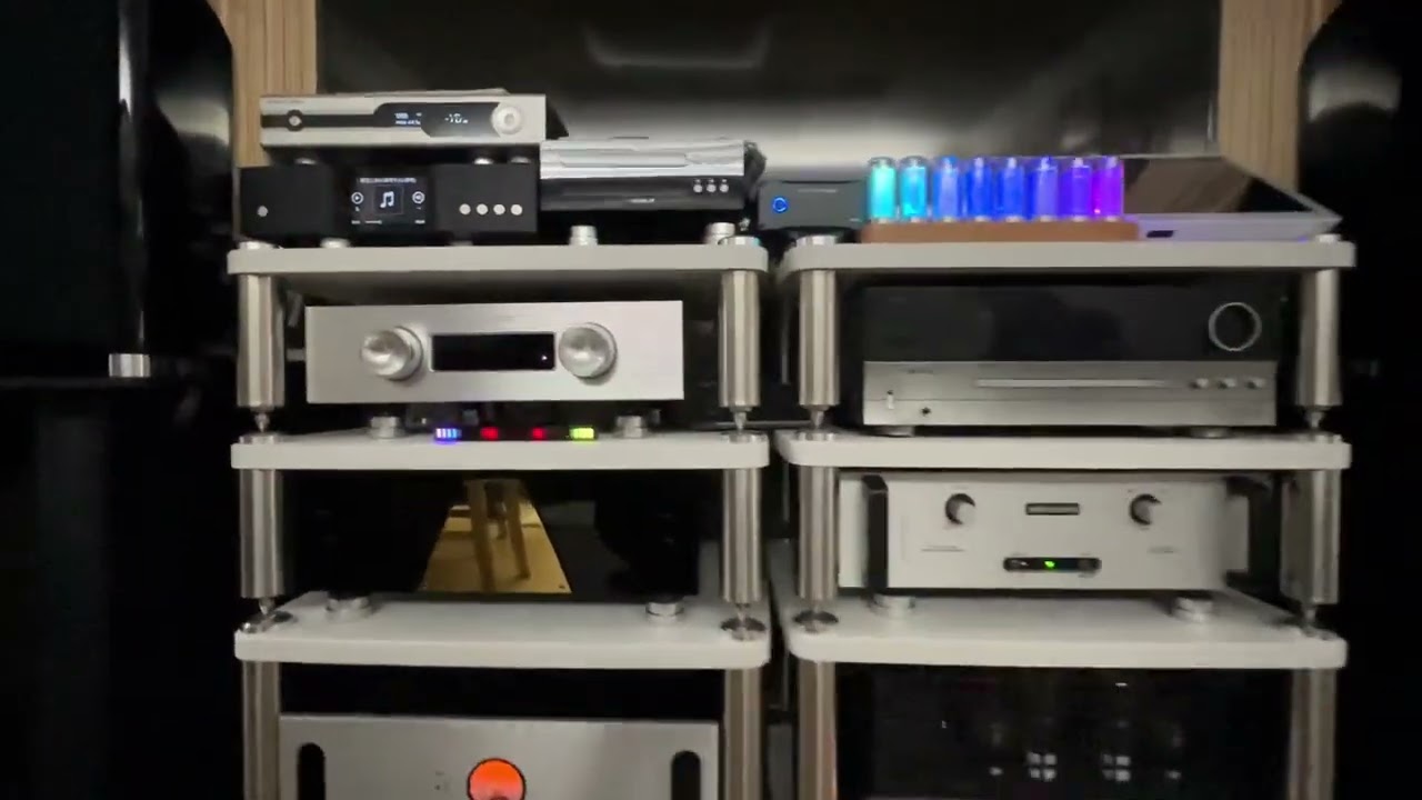 Oldchen 300B push 845 tube stereo integrated amplifier.