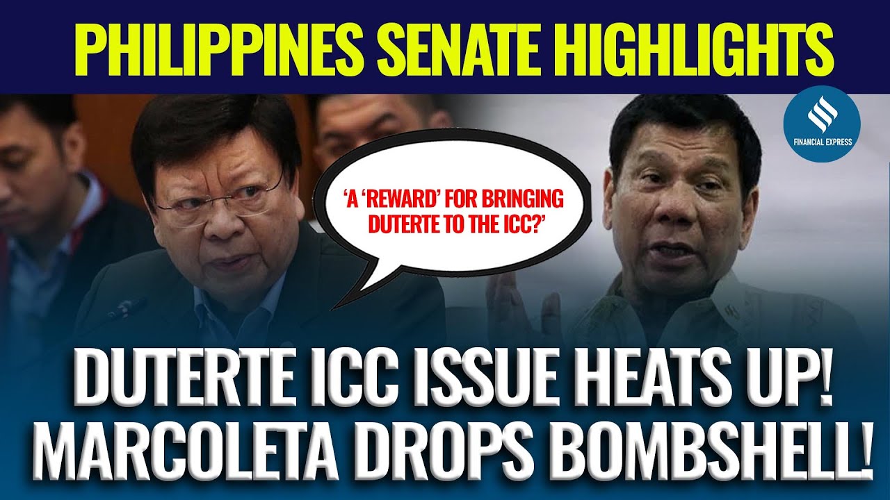 Duterte to ICC? Marcoleta Claims Someone Is Being ‘Rewarded’! Marcoleta Drops Bombshell