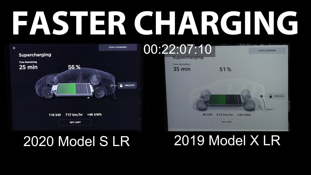 Tesla Model S LR Raven rev. G battery pack charging