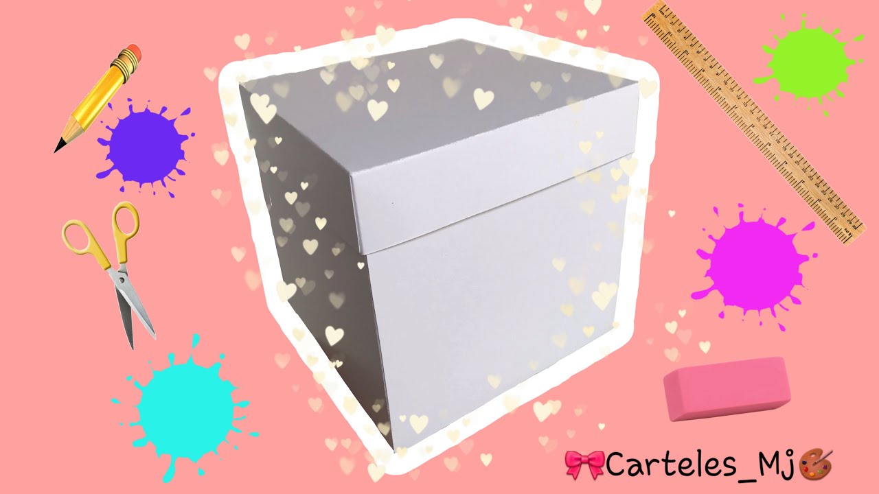 COMO HACER UNA CAJA / Carteles_Mj