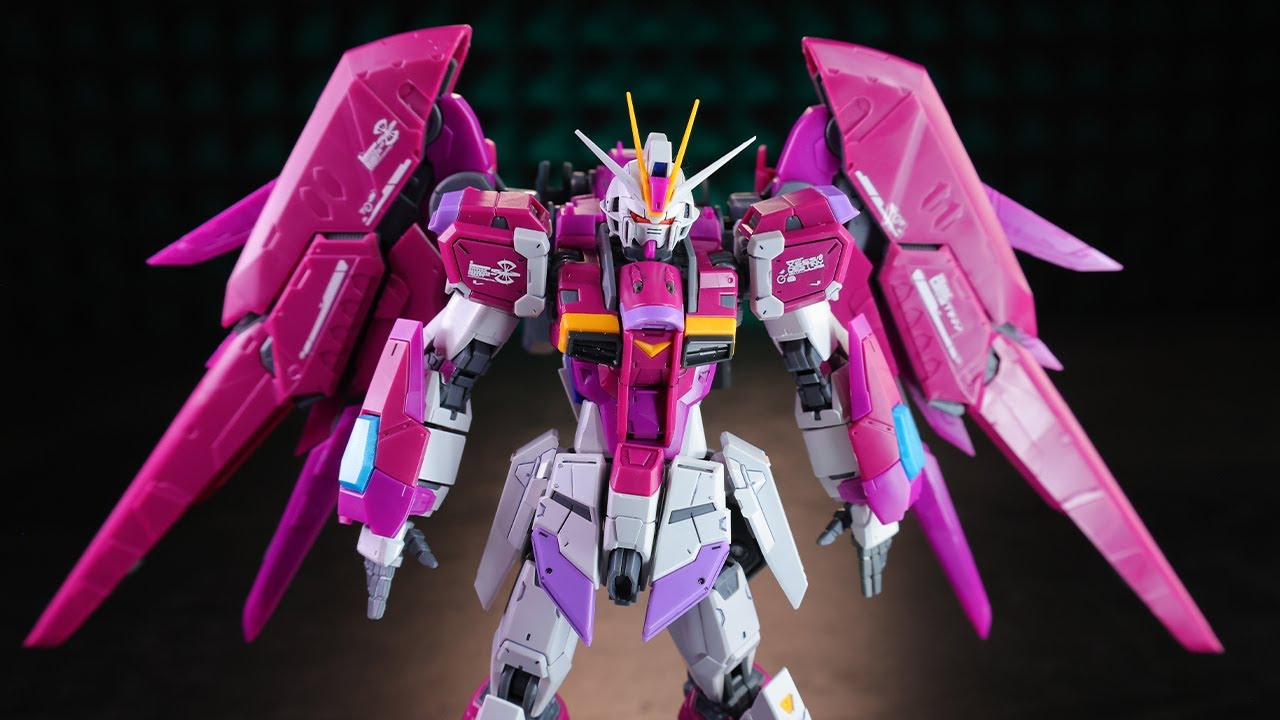 The Perfect Fusion Of Impulse and Destiny! - RG DESTINY IMPULSE GUNDAM REVIEW