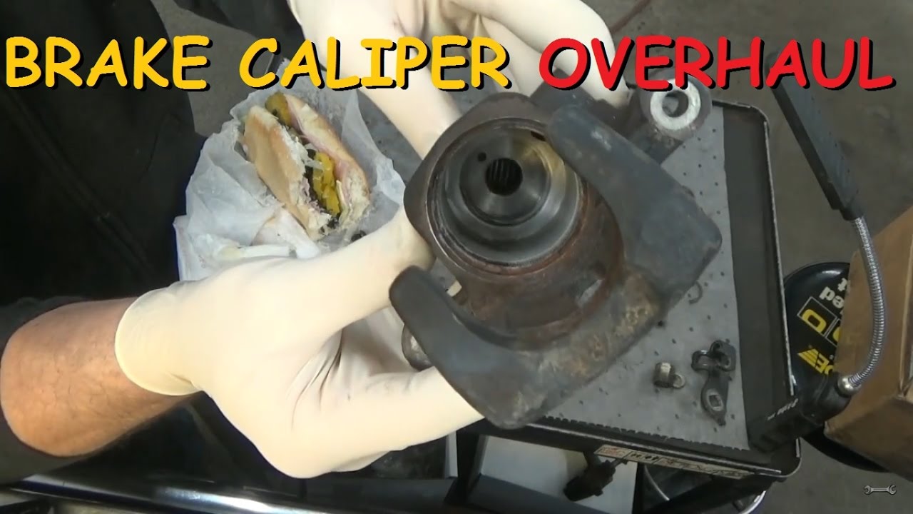 Disc Brake Caliper - Overhaul