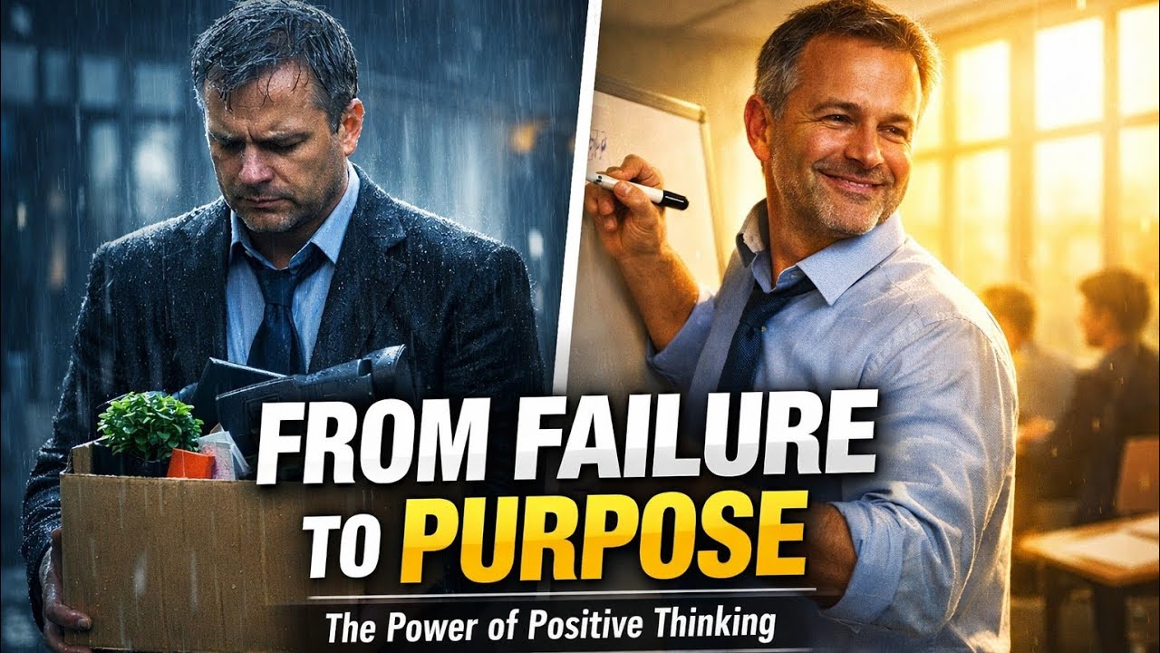 From Failure to Purpose | The Power of Positive Thinking (True Inspirational Story)