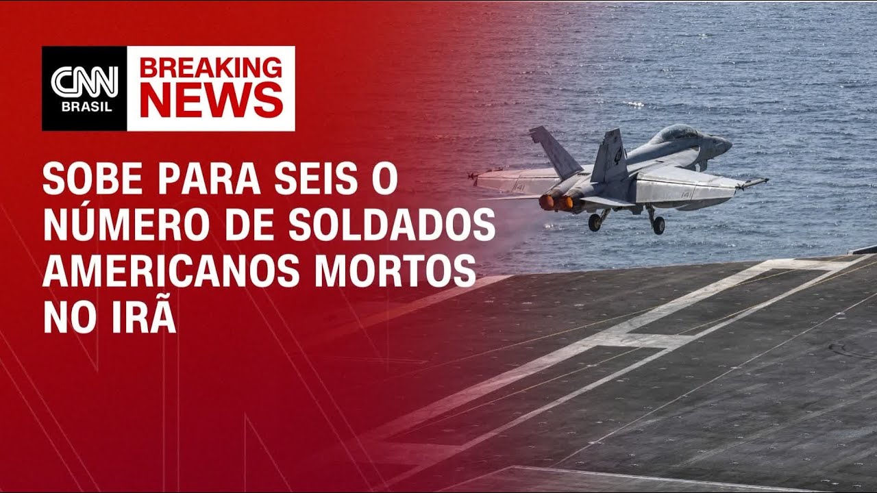 Guerra no Irã: EUA confirmam seis mortes de soldados americanos | HORA H