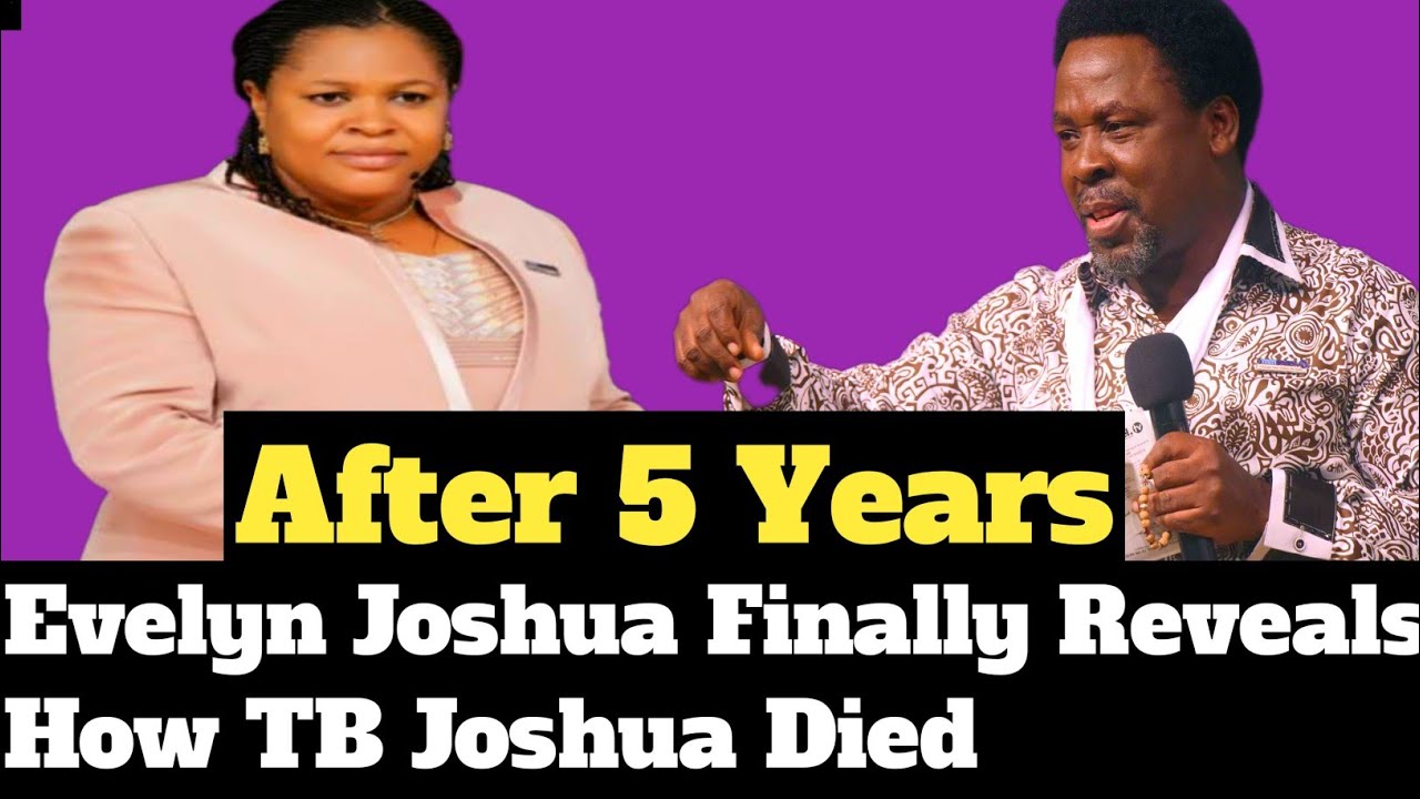 Shocking: After 5 Years Evelyn Joshua Finally Reveals How TB Joshua Died