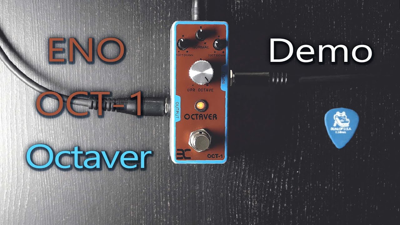 ENO OCT-1 Octaver demo playthrough (no talking)