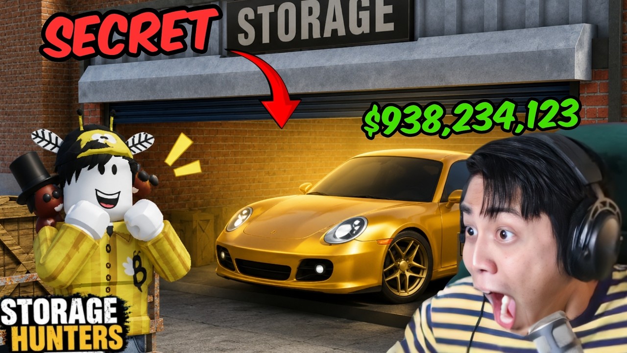 STORAGE HUNTER | ROBLOX | PALDO! SECRET STORAGE INSTANT YAMAN!