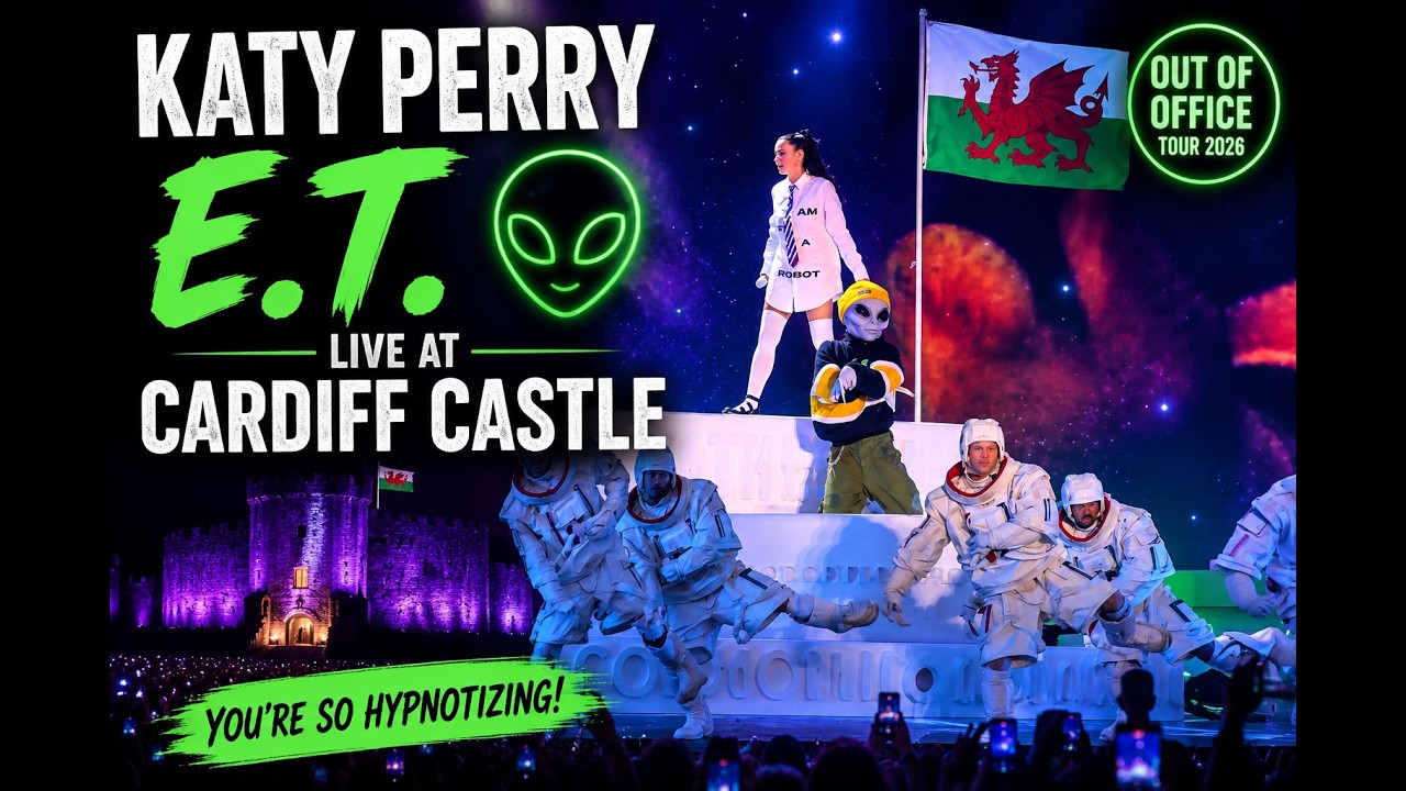 Katy Perry &ndash; E.T. LIVE at Cardiff Castle 2026 👽 | Out of Office Tour (Full Performance 4K)