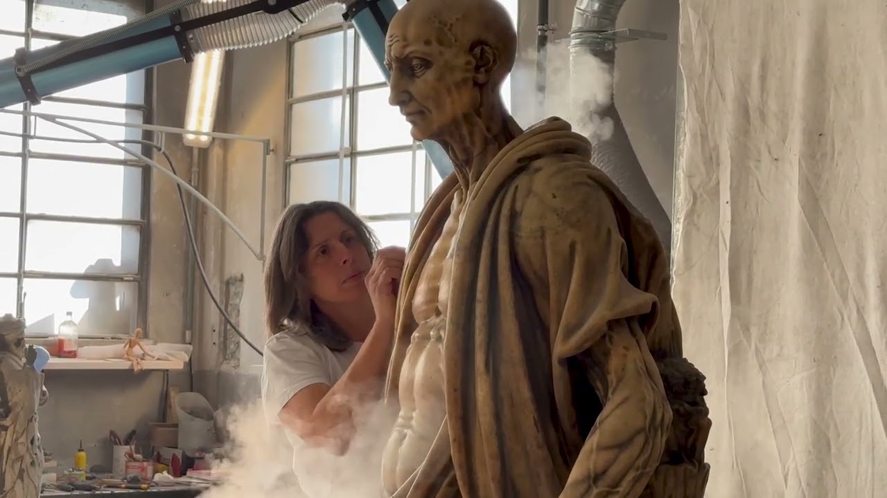 Il restauro della statua di San Bartolomeo