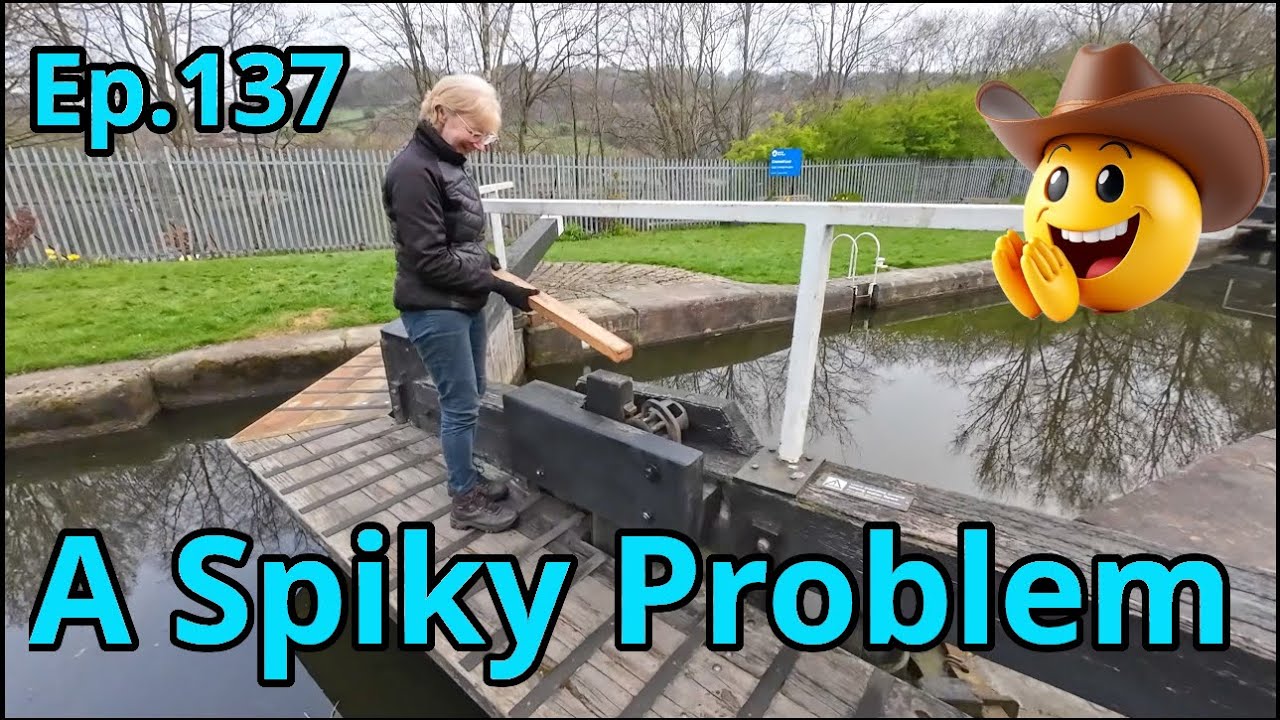 Ep 137 Exploring Aire & Calder: Lock Operation with Calder & Hebble Spike | Crowther to Horbury