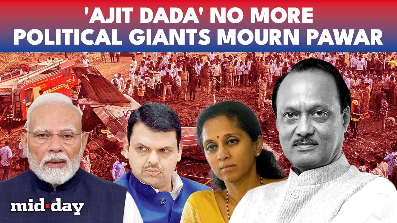 Maharashtra's Ajit Pawar MOURNED: PM Modi, Devendra Fadnavis, Amit Shah & Others | WATCH