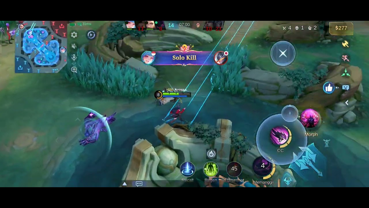 Selamat hari badak, gameplay selena #mlbb #mobilelegends 