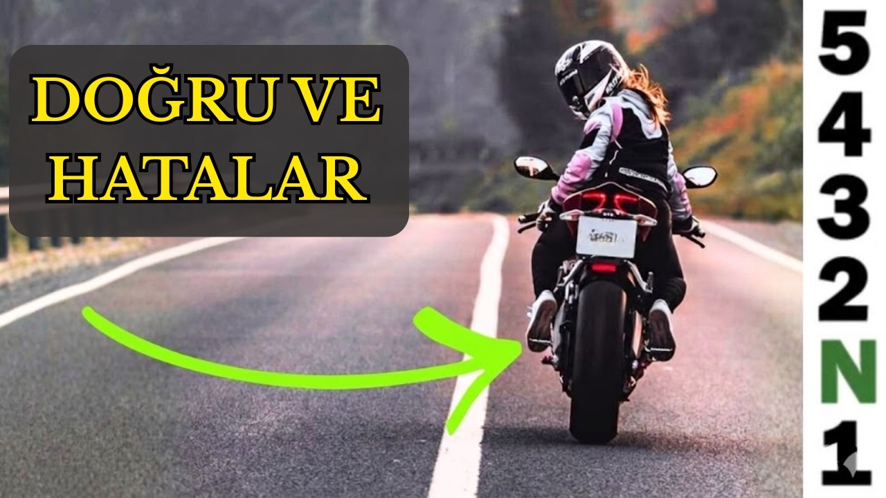 Motosiklette Doğru Vites Değiştirme ve Kaçınılması Gereken Hatalar