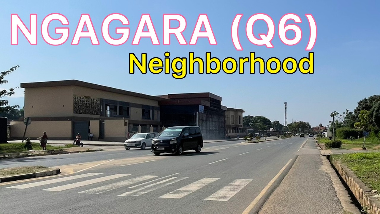 Walking in NGAGARA (Q6)🇧🇮 Neighborhood | Beautiful and cleanest, Bujumbura, Burundi