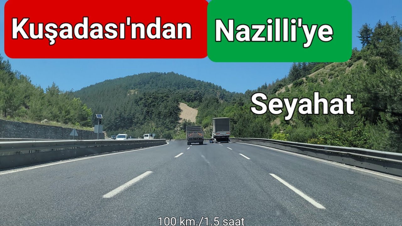 Kuşadasından Germencik yolu, Aydın, Köşk, Sultanhisar, Atça, İsabeyli ve Nazilli'ye Seyahat