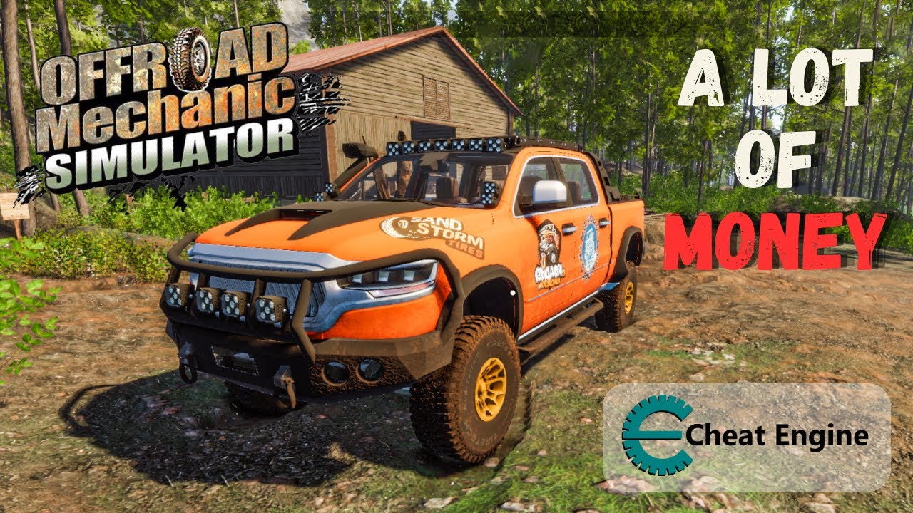 How to have a lot of MONEY 💲💲💲 Cheat Engine // Off-Road Mechanic Simulator 23