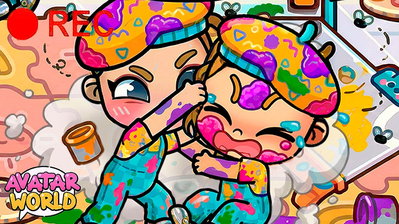 INSTALE CAMARAS en la MOCHILA de mi BEBE 😱 ¡SE PELEA en la GUARDERIA! en Avatar World