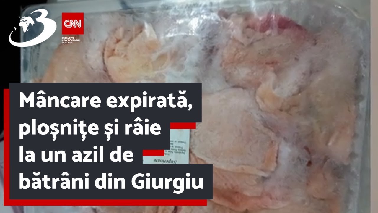 Mâncare expirată, ploșnițe și râie la un azil de bătrâni din Giurgiu
