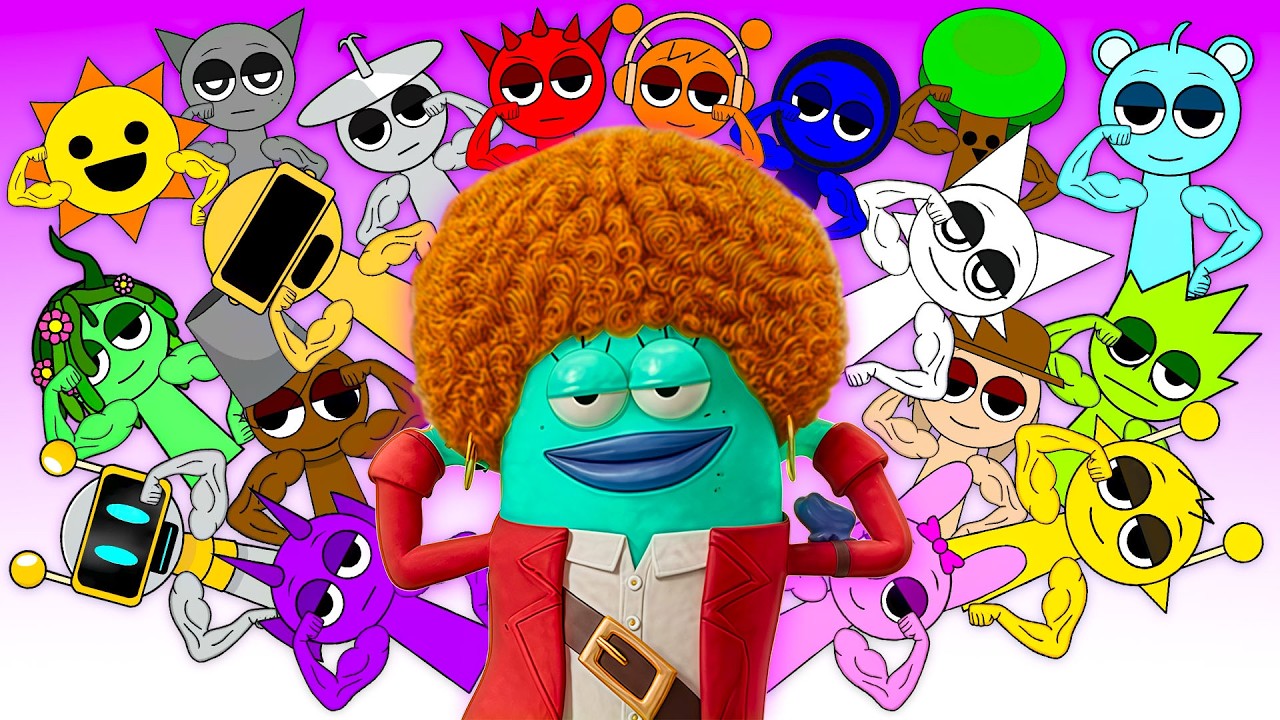 ALL Sprunki Singing BIG GUY Song Compilation (Cover) - Incredibox Sprunki