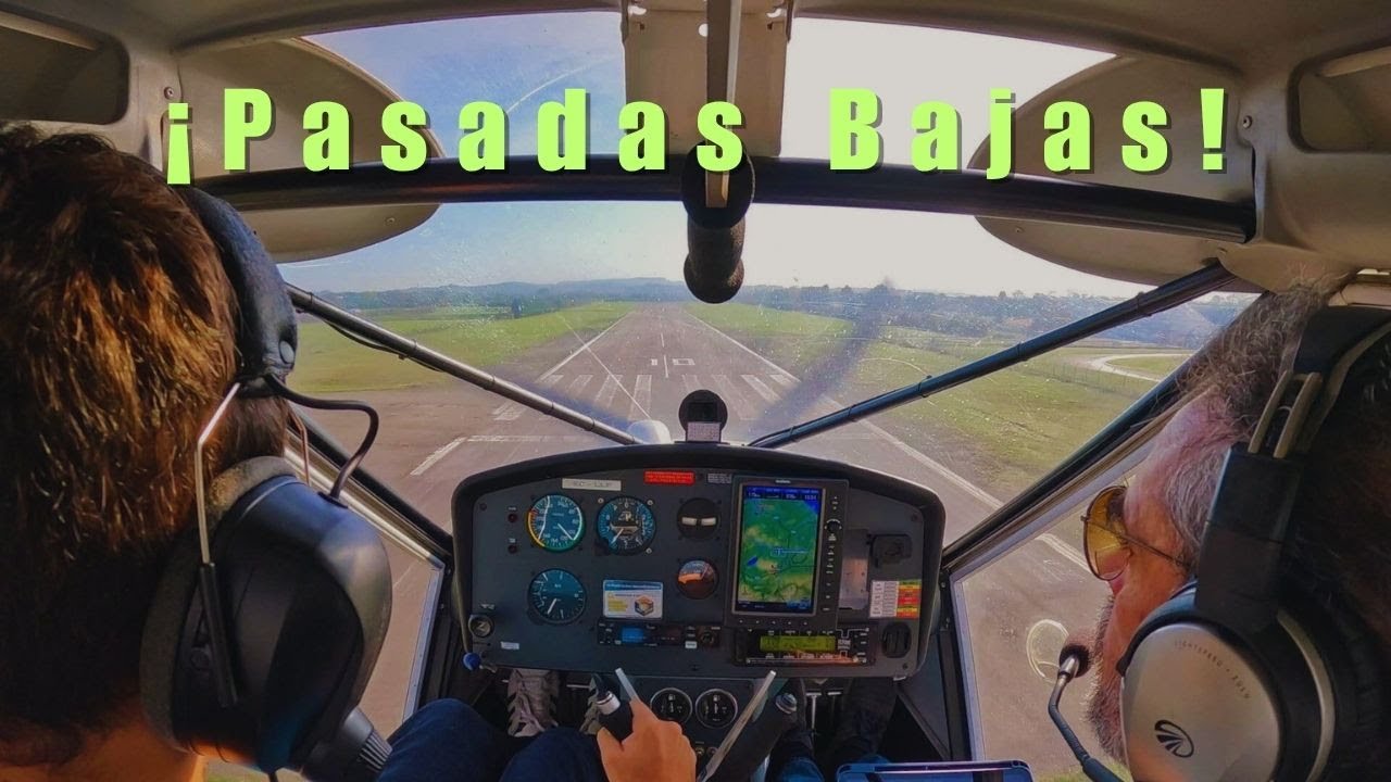Vuelo Ultraligero (ULM) | Clase de Pasadas Bajas | ATC Audio | Aeroprakt A22L2 | [1080p 60FPS]