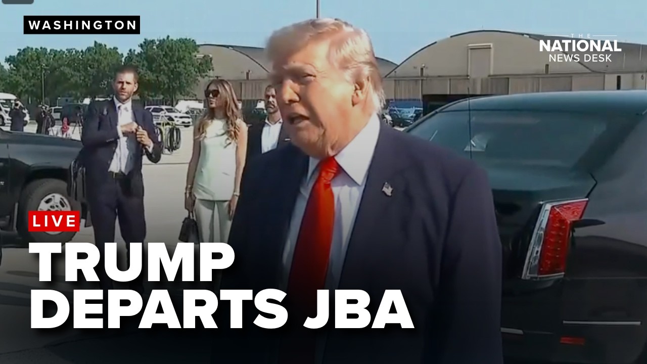 Дональд Трамп летит в Северную Дакоту на новом самолете Air Force One