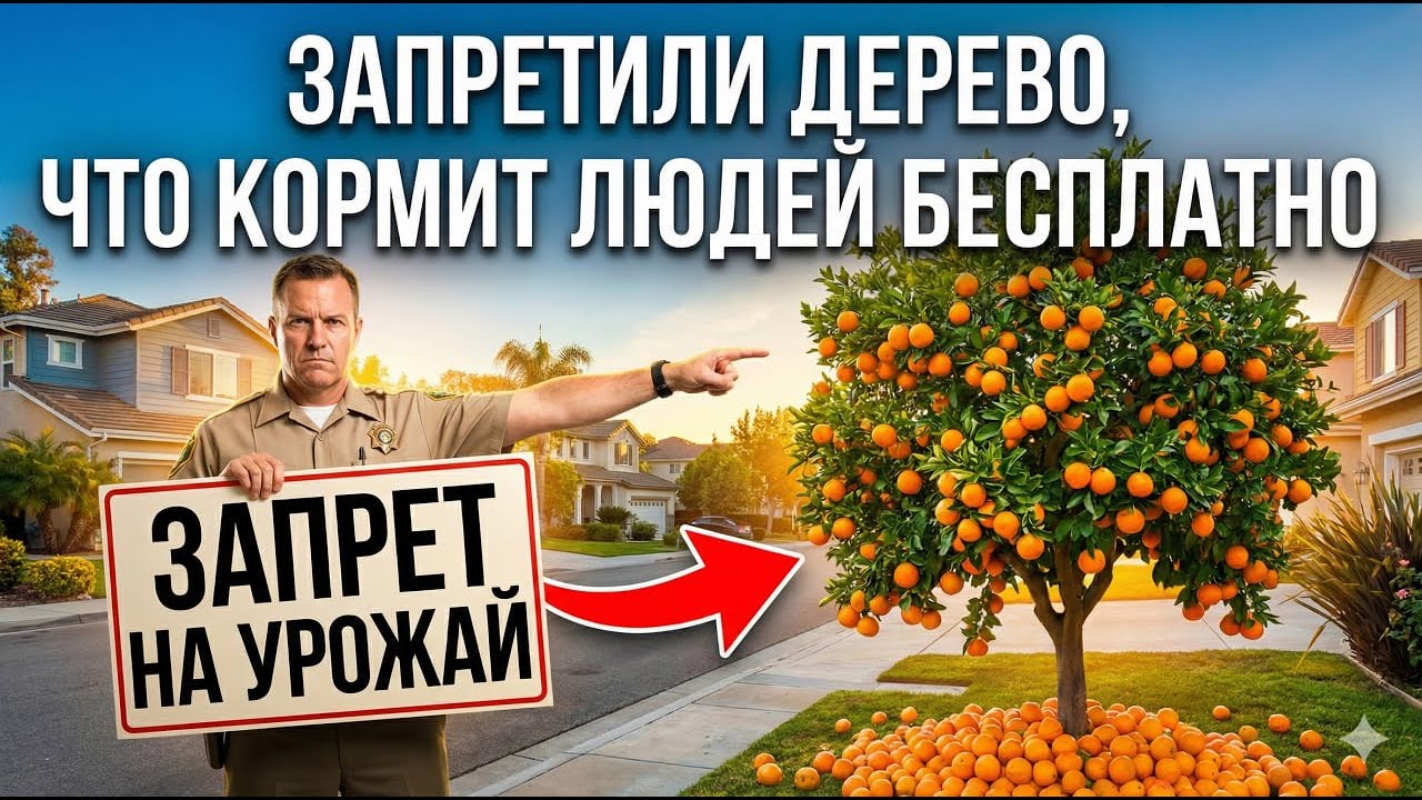 Запрещённое дерево, которое кормит всех: почему власти уничтожают плодоносящие деревья