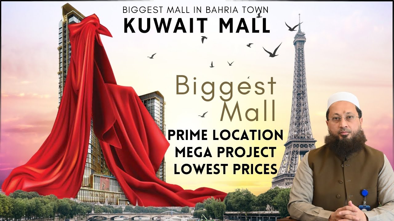 Kuwait Mall Bahria Town Lahore Discount On Booking at Pre Launch Prices Apartments & Shops Available