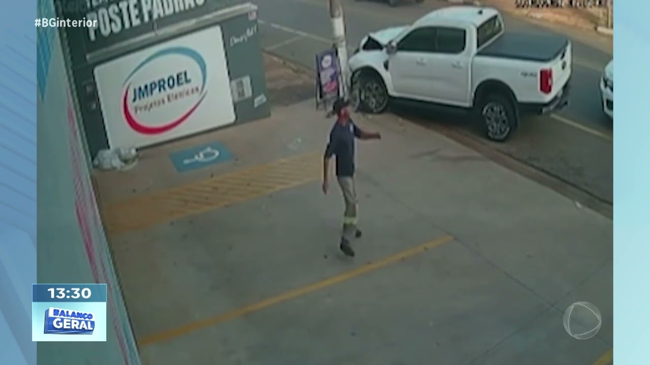 Por um triz! Trabalhador quase foi atropelado em Tatuí