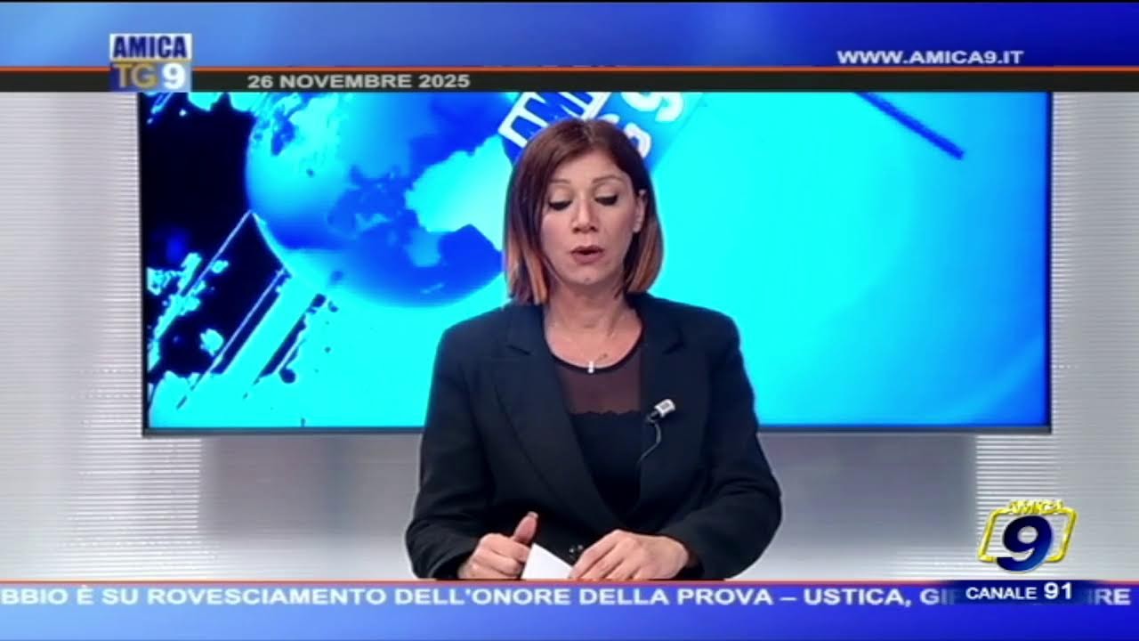 IN DIRETTA - TG9 LIVE 26/11/2025