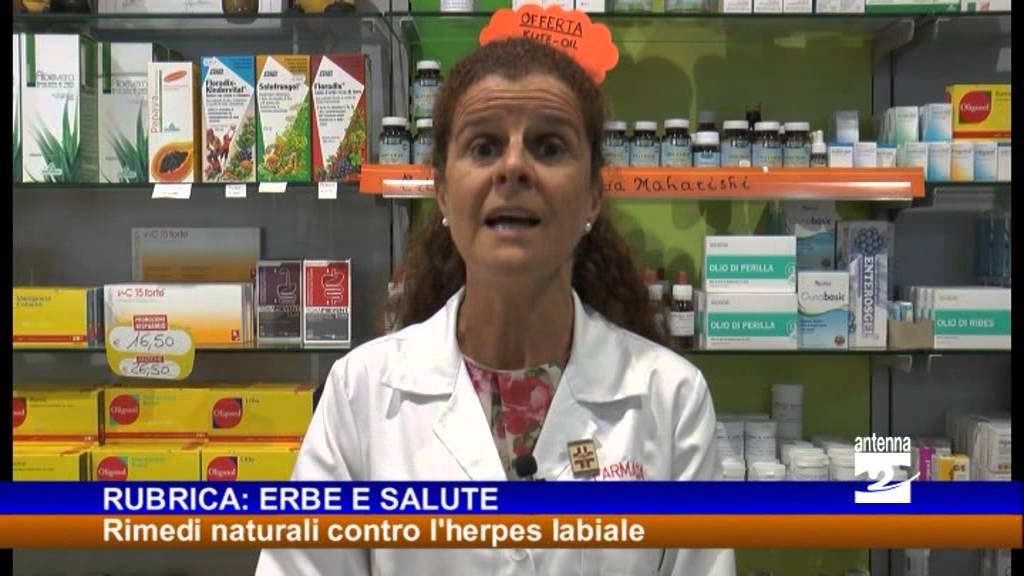 Erbe e salute rimedi naturali contro l'herpes labiale