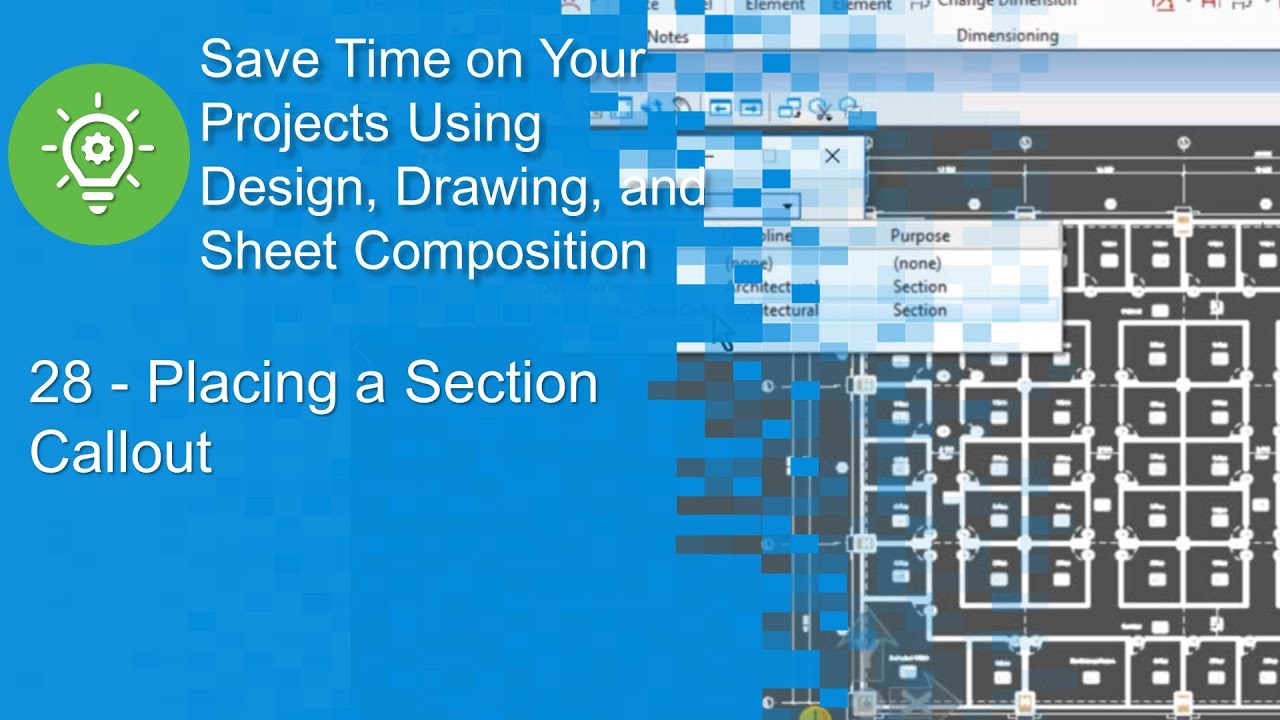 28 Placing a Section Callout