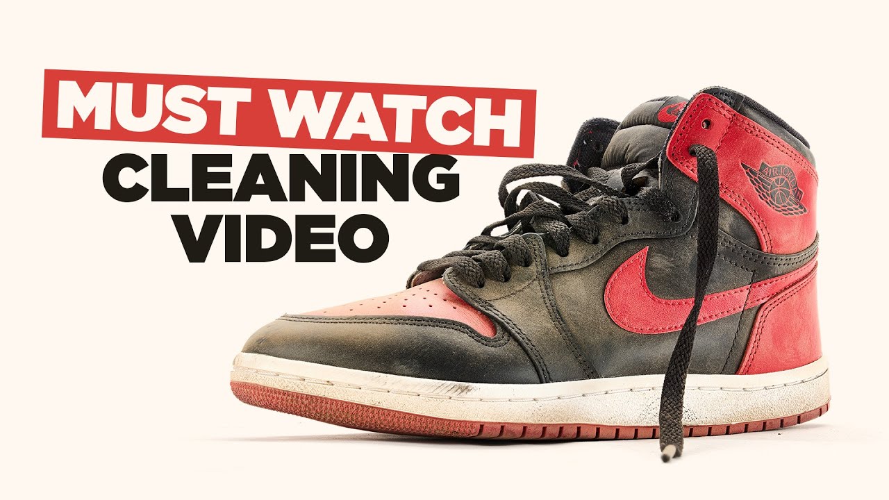 How To Make Your 85 Bred Air Jordan 1's Look BRAND NEW Again!